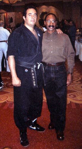 My brother and great friend, Soke Harris Warren (Nisei Bujutsu) 